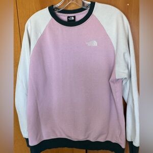 Women’s The North Face Color Block Crewneck Pullover Size Large